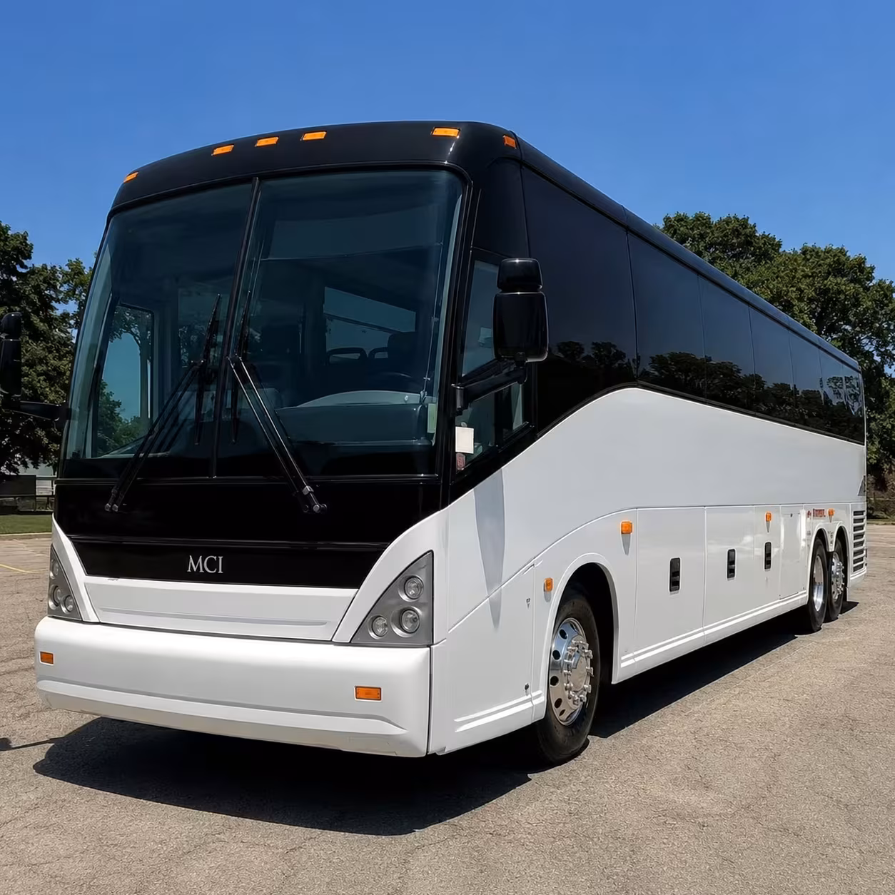 56 passenger charter bus