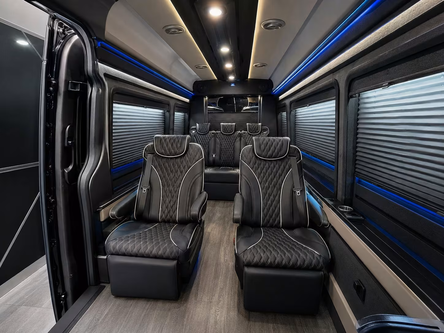 corporate wedding and team airport bus rentals in quincy