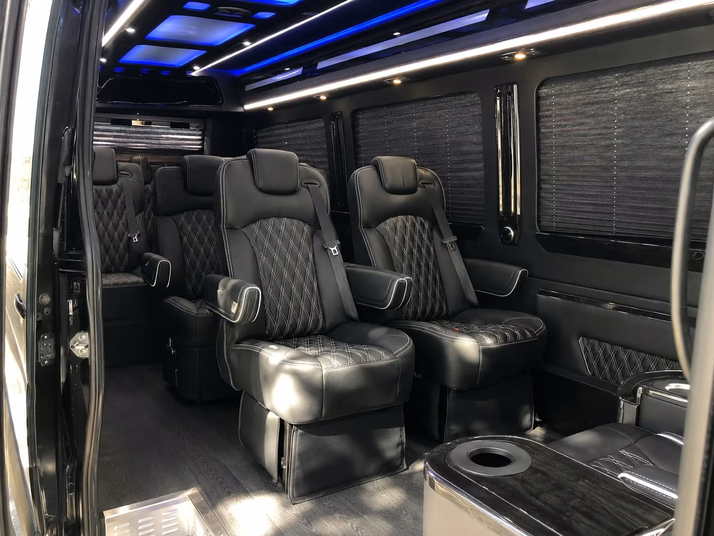 sprinter van with driver interior
