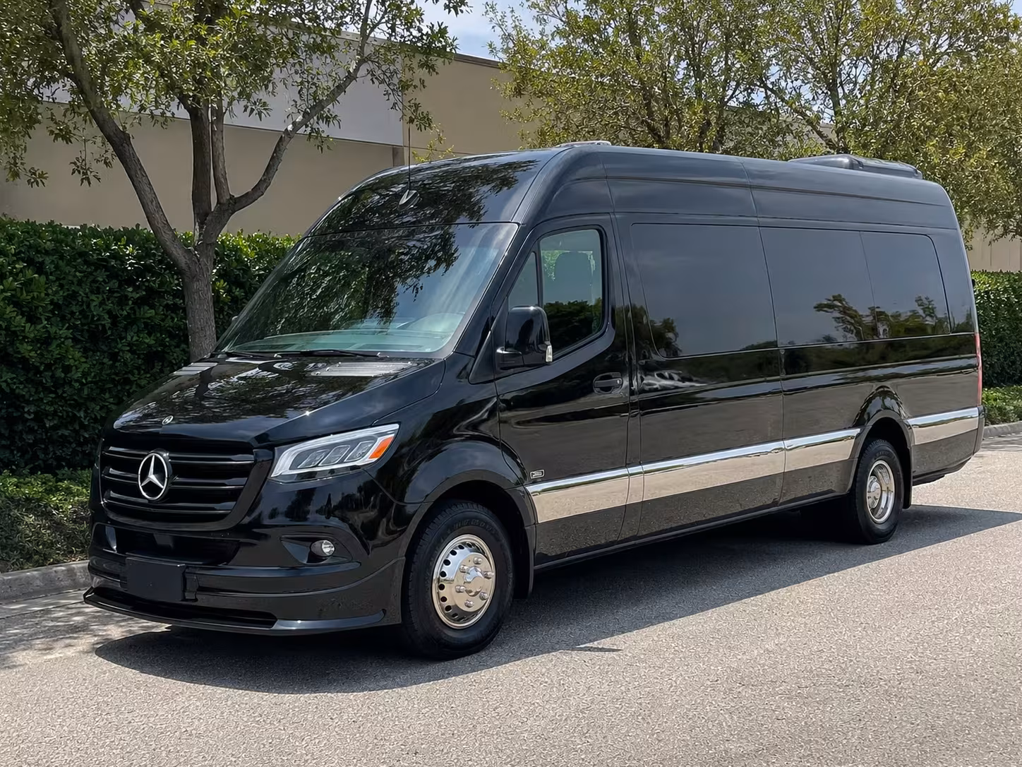 sprinter van with driver